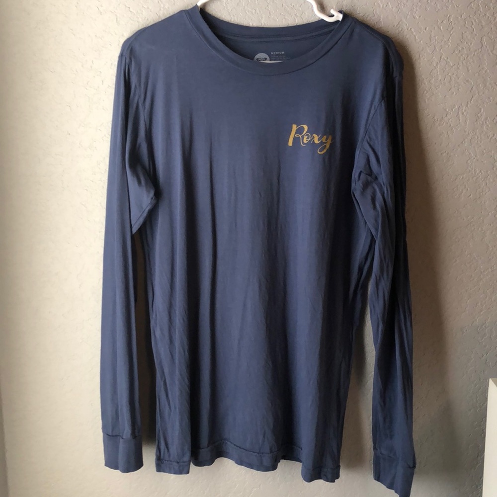 Roxy Faded Blue Long Sleeve T-Shirt